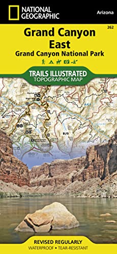 Grand Canyon East, AZ: NATIONAL GEOGRAPHIC Trails Illustrated National Parks: Outdoor Recreation Map (National Geographic Trails Illustrated Map, Band 262)